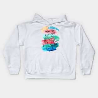 Color me surprised artistic design Kids Hoodie